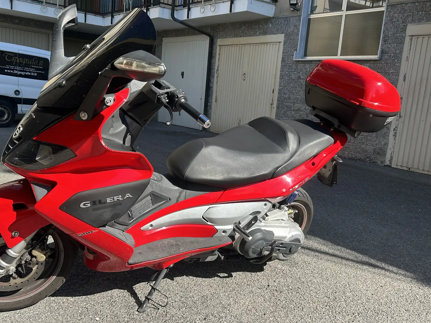 Gilera Nexus 500 Fari Xenon, Bauletto, Gomma e Batteria Nuova - 2