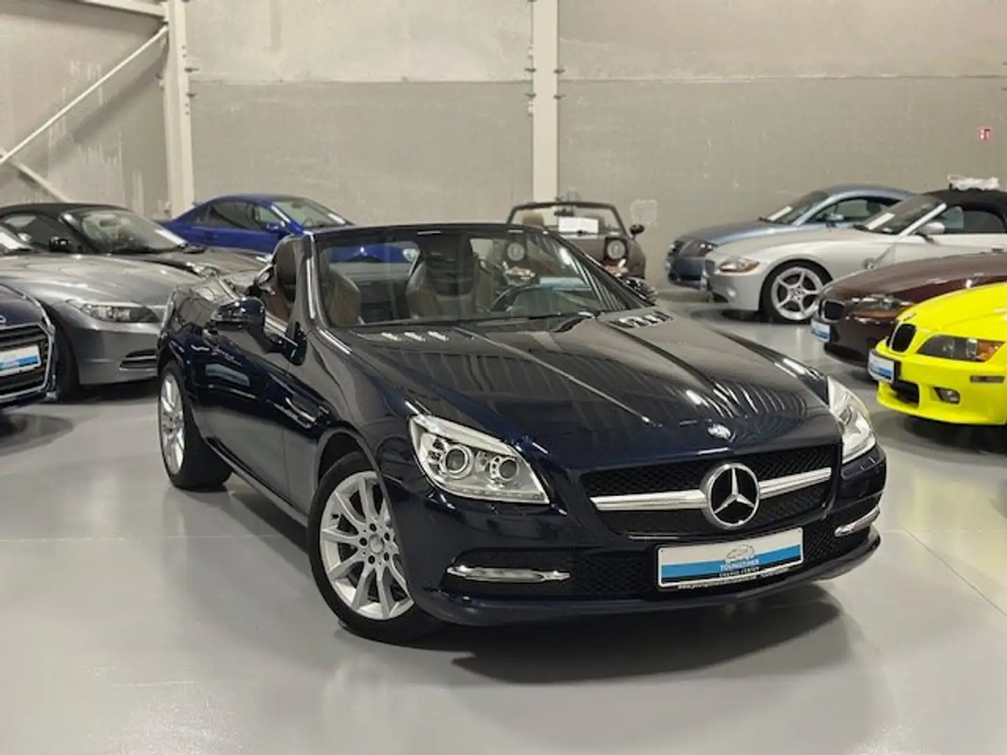 Mercedes-Benz SLK 200 | Airscarf | Bi-xenon | Belgische wagen | Garantie Blauw - 1