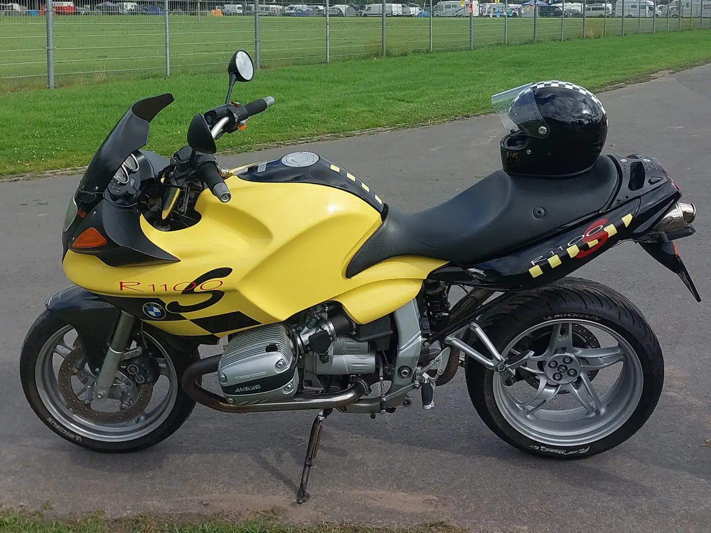 BMW R 1100 S Boxercup full Laser exhaust Żółty - 1