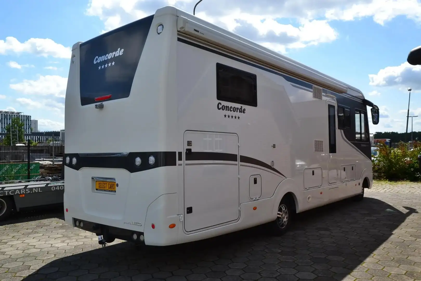 Concorde Charisma 850 L - 2x.Airco - Leer - Levelsytee Weiß - 2