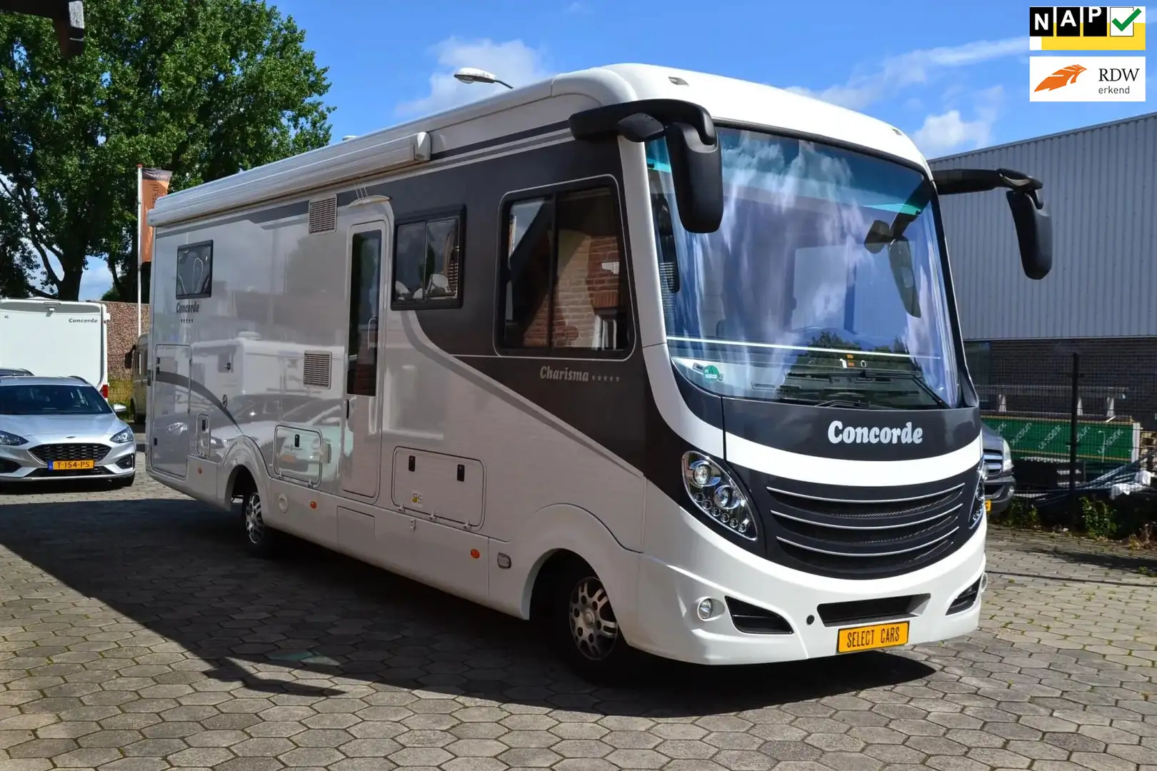 Concorde Charisma 850 L - 2x.Airco - Leer - Levelsytee Weiß - 1