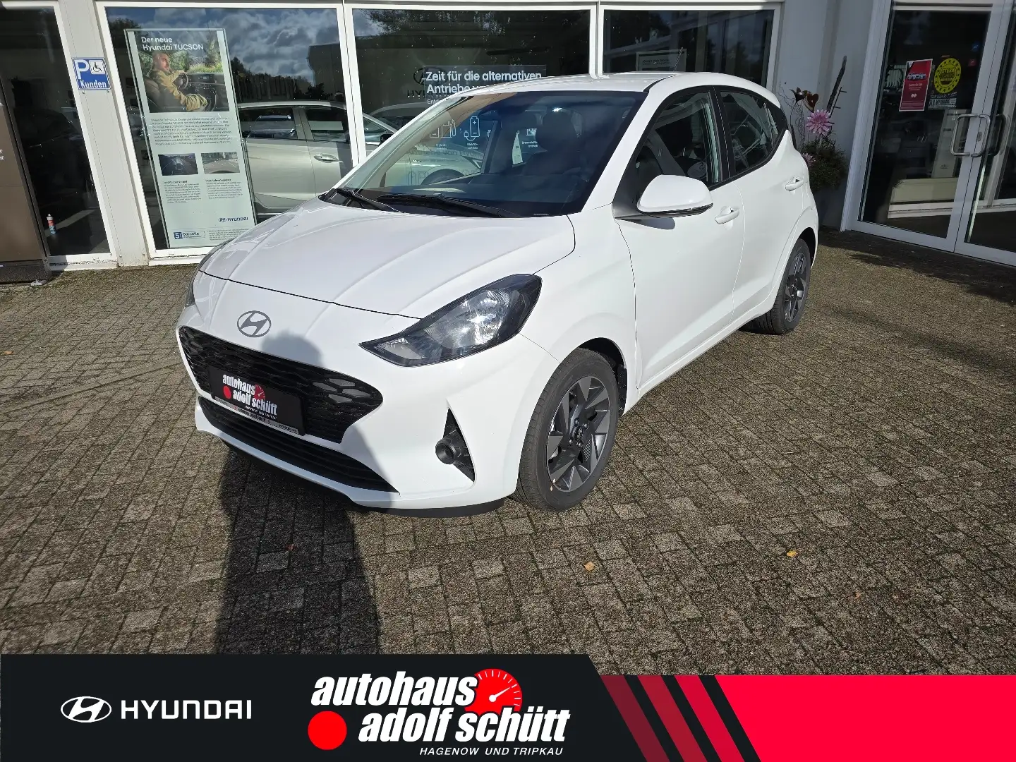Hyundai i10 FL 1.0 (63 PS) 5-MT 2WD Trend, Komfortpaket Blanc - 1
