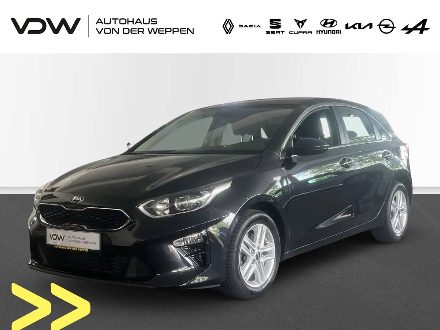Kia Ceed / cee'd Vision Klima Navi Rückfahrkamera Sitzheizung Schwarz - 1