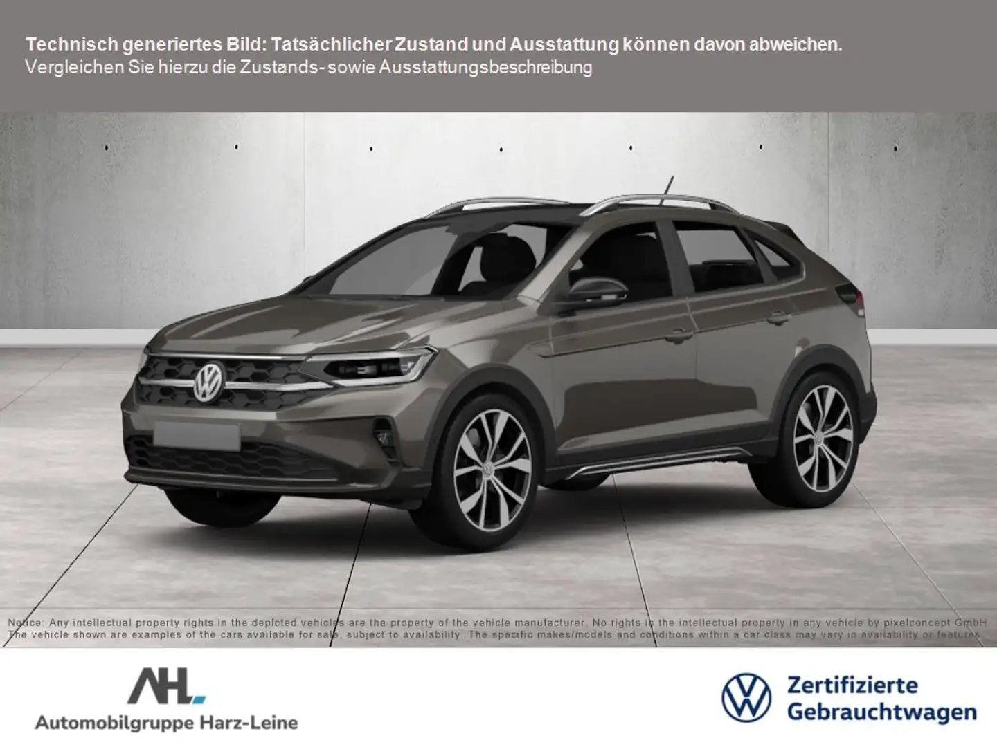 Volkswagen Taigo 1.0 TSI Life DSG LED Navi PDC DAB+ App-Connect Grau - 1