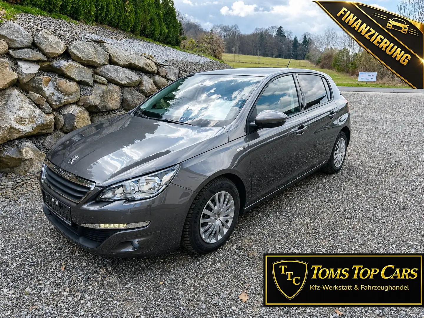 Peugeot 308 Sitzhzg., Klimaautomatik Silber - 2