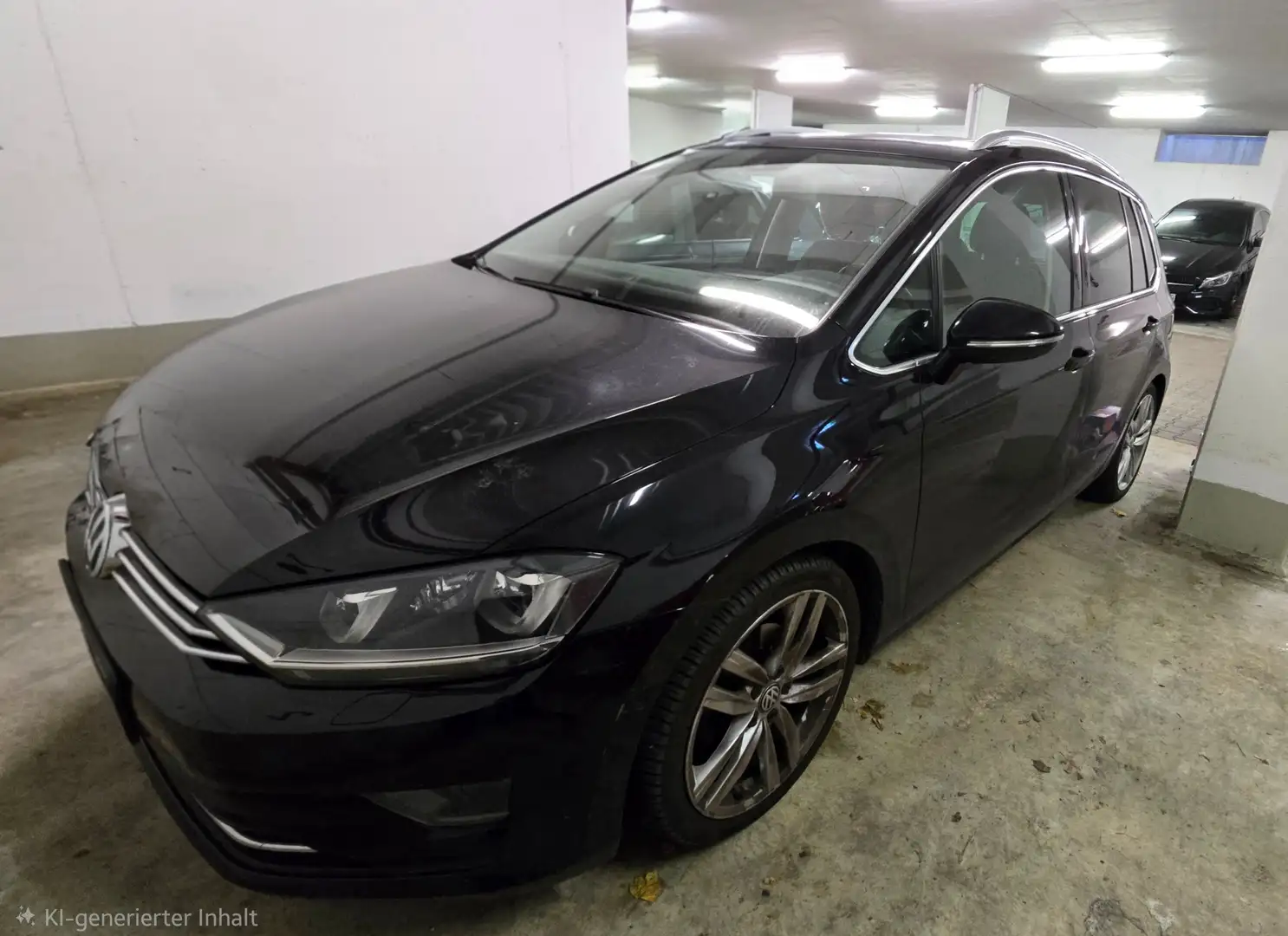 Volkswagen Golf Sportsvan Golf Sportsvan 2.0 TDI BMT R Line DSG Highline Noir - 1