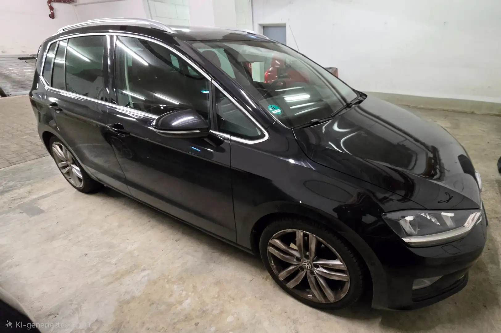 Volkswagen Golf Sportsvan Golf Sportsvan 2.0 TDI BMT R Line DSG Highline Noir - 2