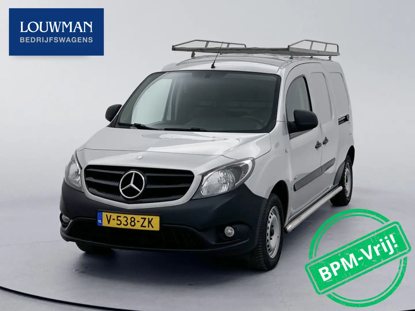 Mercedes-Benz Citan 109 CDI BlueEFFICIENCY Extra Lang Dubbele schuifde Zilver - 1