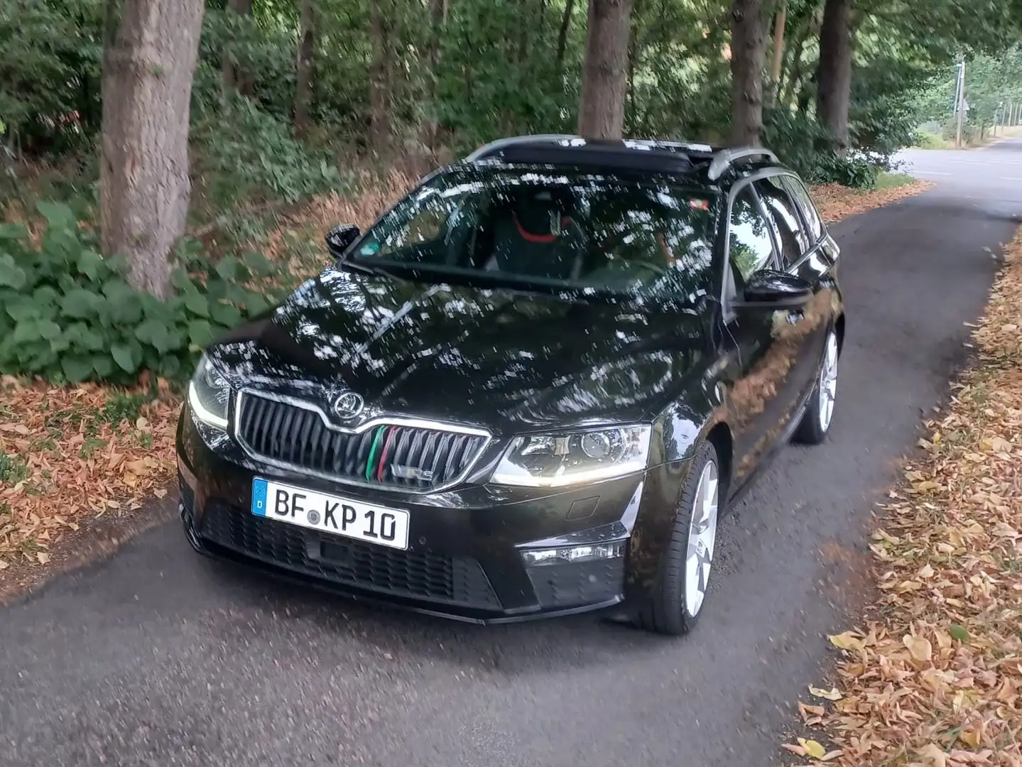 Skoda Octavia Octavia Combi 2.0 TDI (Green tec) DSG RS Schwarz - 1