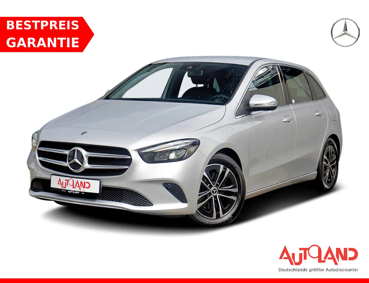 Mercedes-Benz B 220 B220 4Matic LED Navi Kamera Virtual Cockpit USB Silber - 1