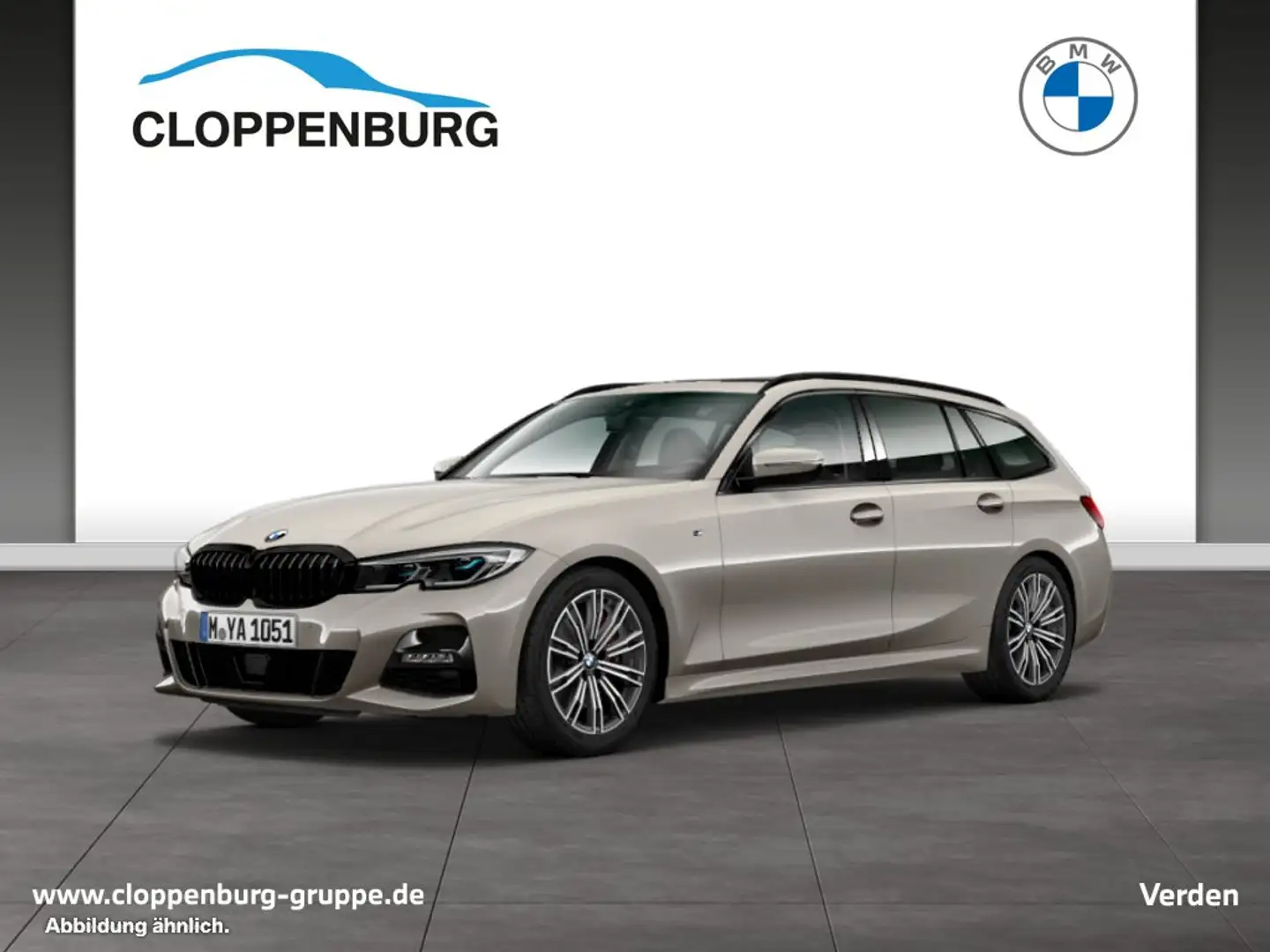 BMW 330 i Touring M Sport Head-Up HK HiFi DAB Shz Grau - 1