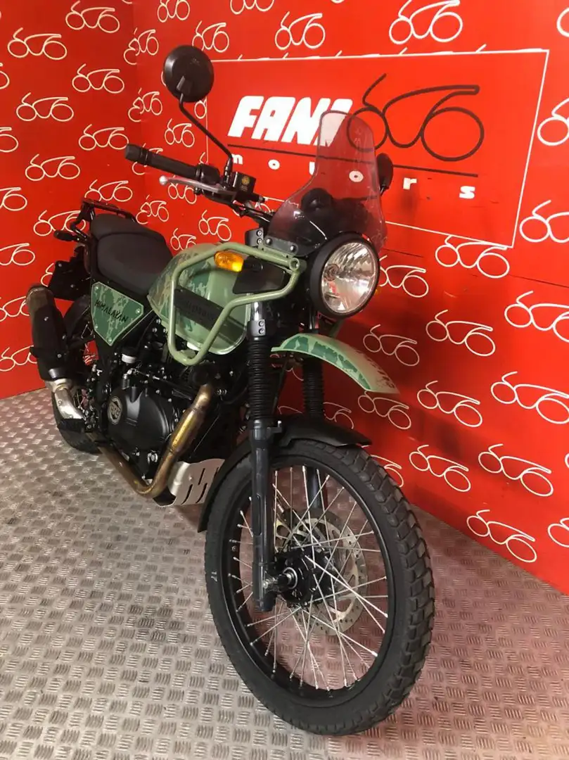 Royal Enfield Himalayan 411 Zelená - 2