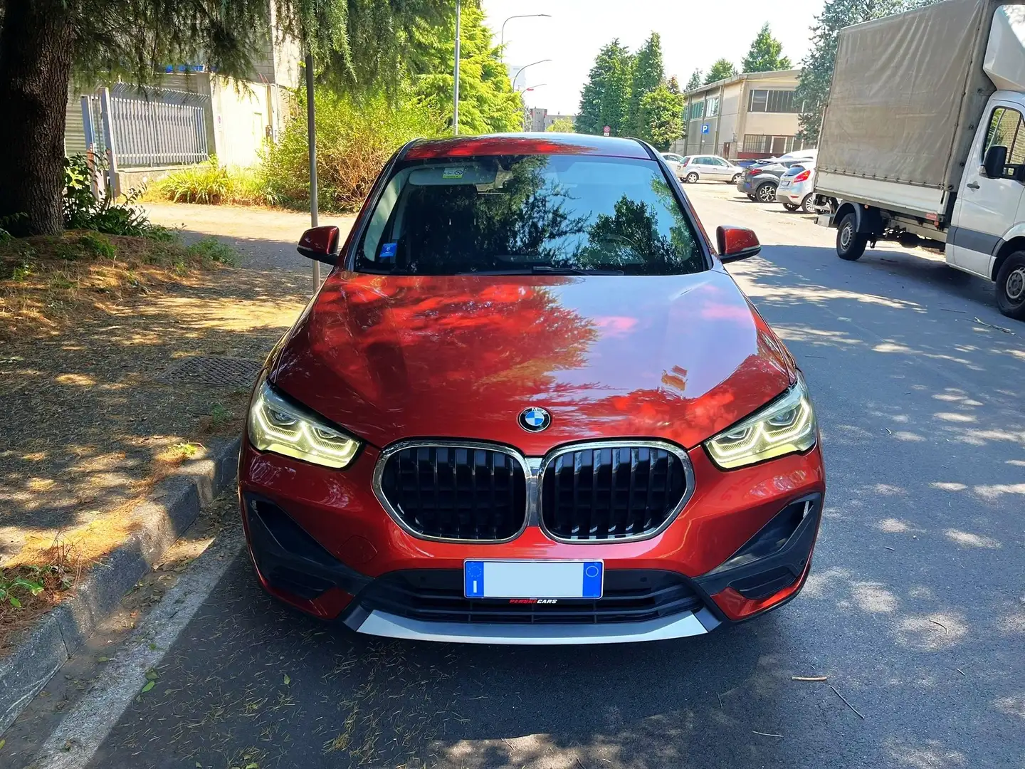 BMW X1 X1 sdrive18d Advantage *CARPLAY-RETROCAMERA-EUR6D* Arancione - 2