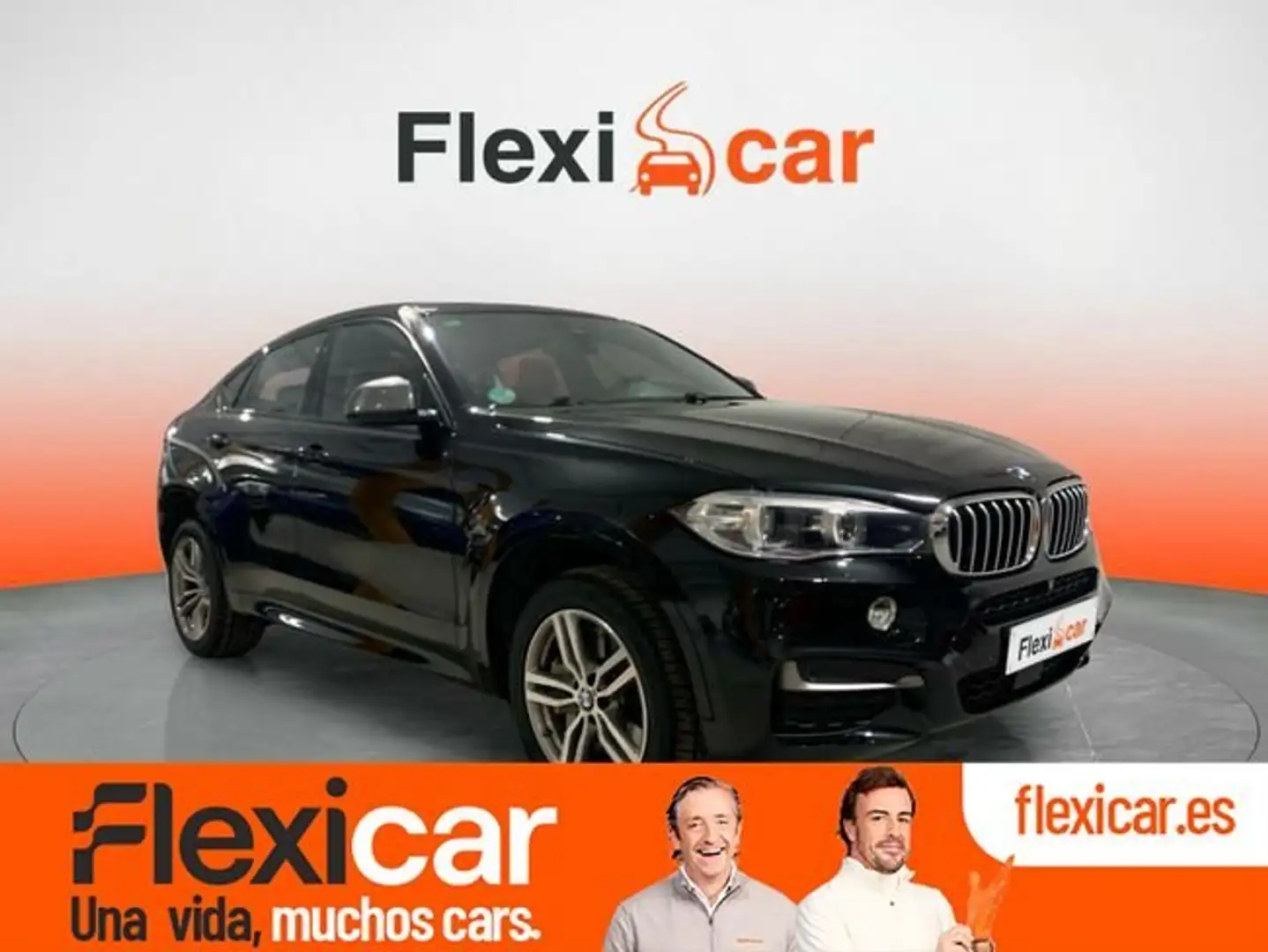 BMW X6 M50d Noir - 1