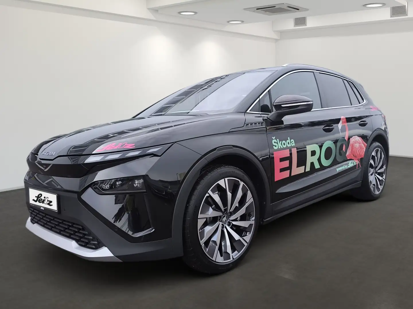 Skoda Elroq 85 *AHK*MATRIX*KAMERA*NAVI* Noir - 2