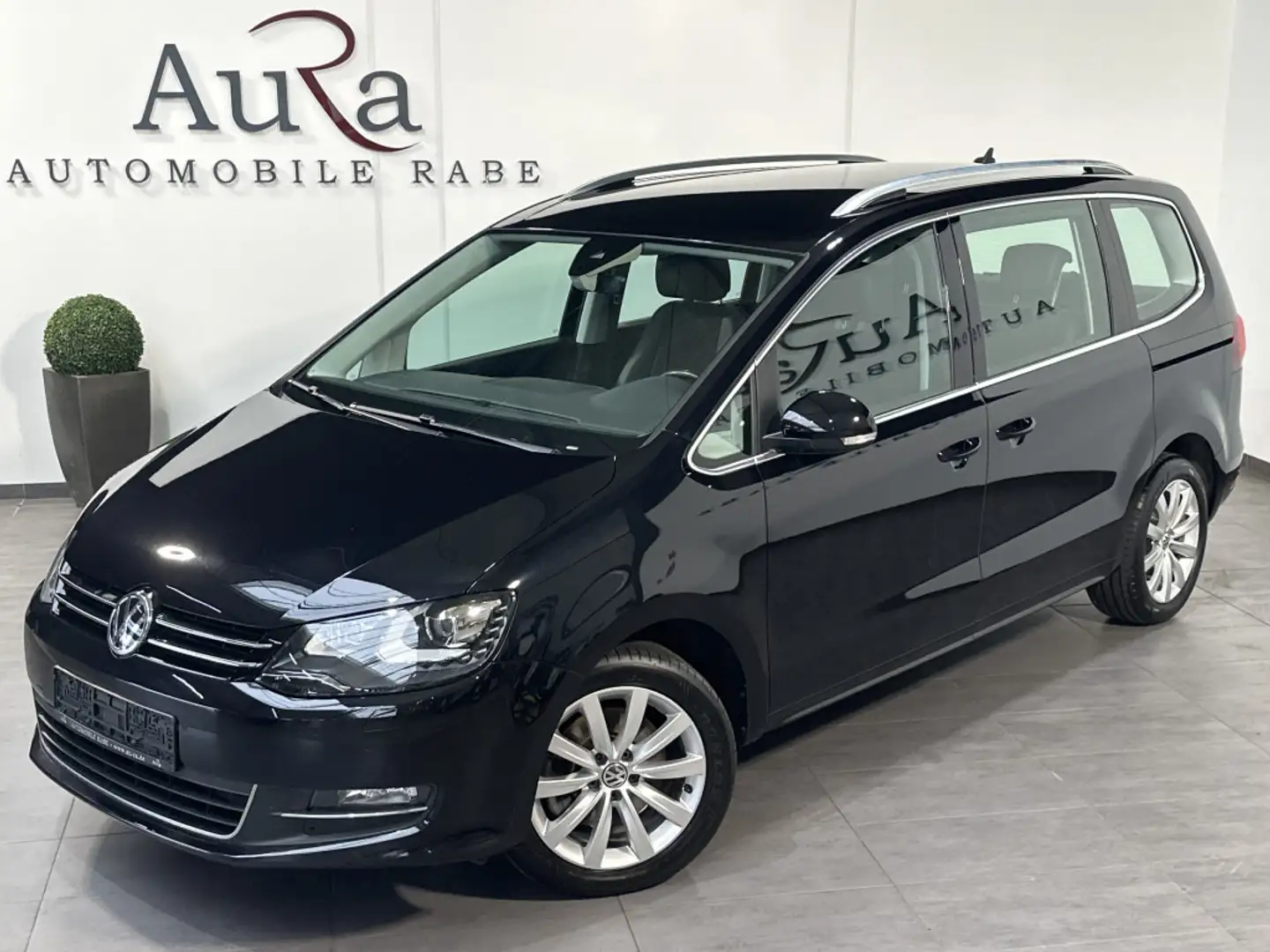 Volkswagen Sharan 2.0 TDI DSG Highline NAV+XEN+KAMERA+ACC Noir - 2