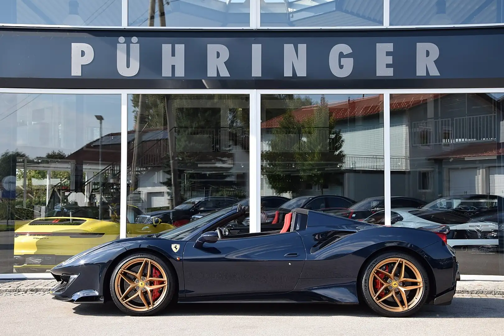 Ferrari 488 Spider Pista *Tricolore*Full Carbon*Lift*Atelier* Blu/Azzurro - 1