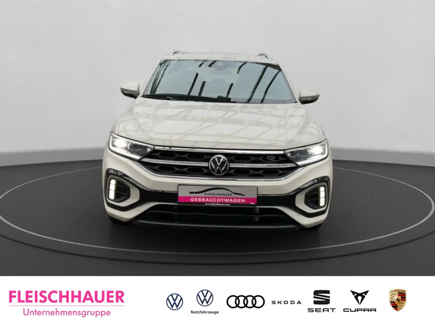 Volkswagen T-Roc 1.0 TSI R-Line Sportpaket Digitales Cockpit LED AC Grau - 2