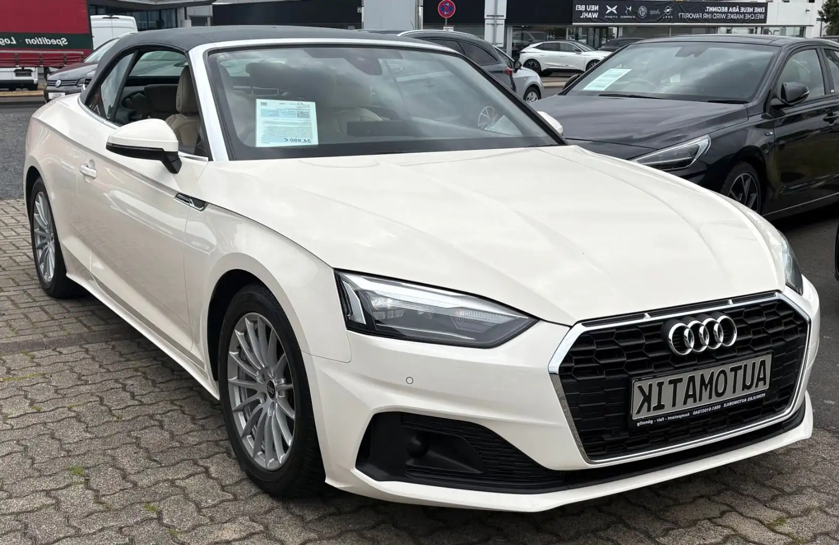 Audi A5 Cabriolet 35 TFSI basis Weiß - 1