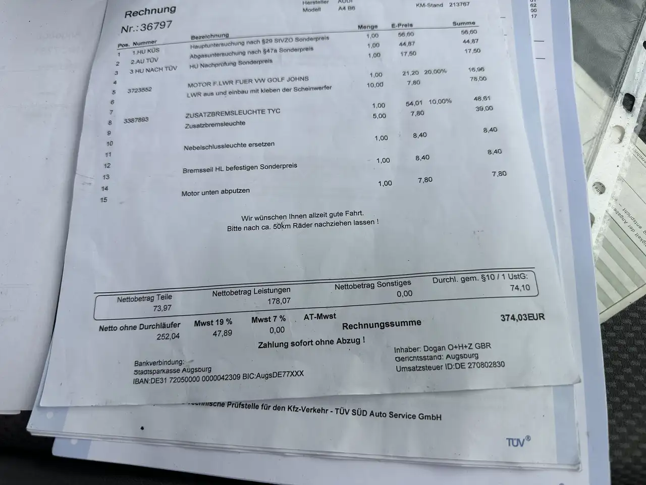 Audi A4 2.0, foto 9