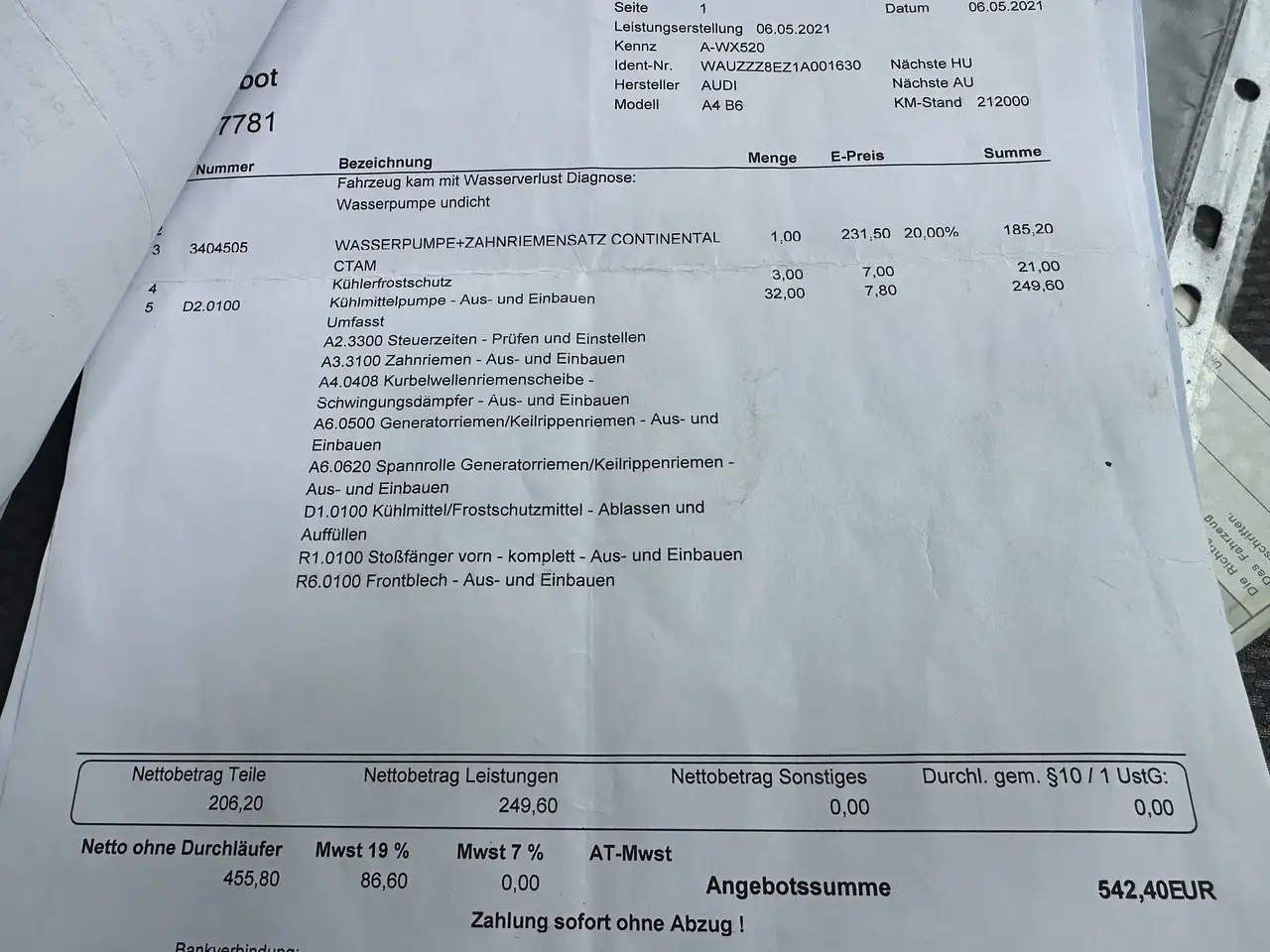 Audi A4 2.0, foto 10