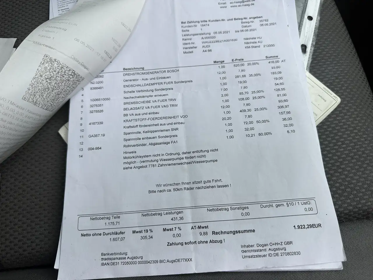 Audi A4 2.0, foto 11