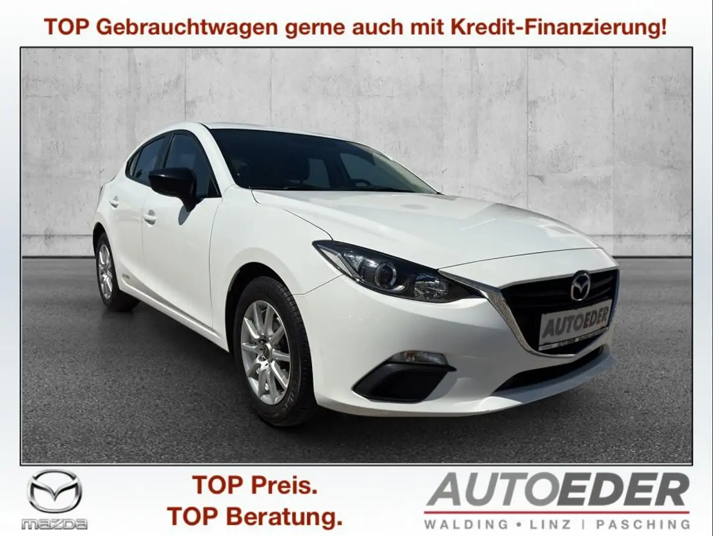 Mazda 3 Mazda3 Sport G100 Emotion Weiß - 1