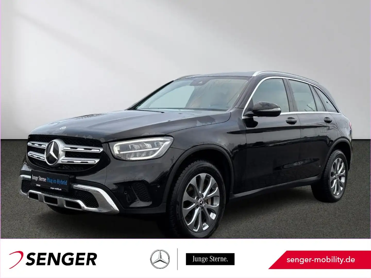 Mercedes-Benz GLC 300 de 4M Rückfahrkamera Carplay LED AHK Noir - 1