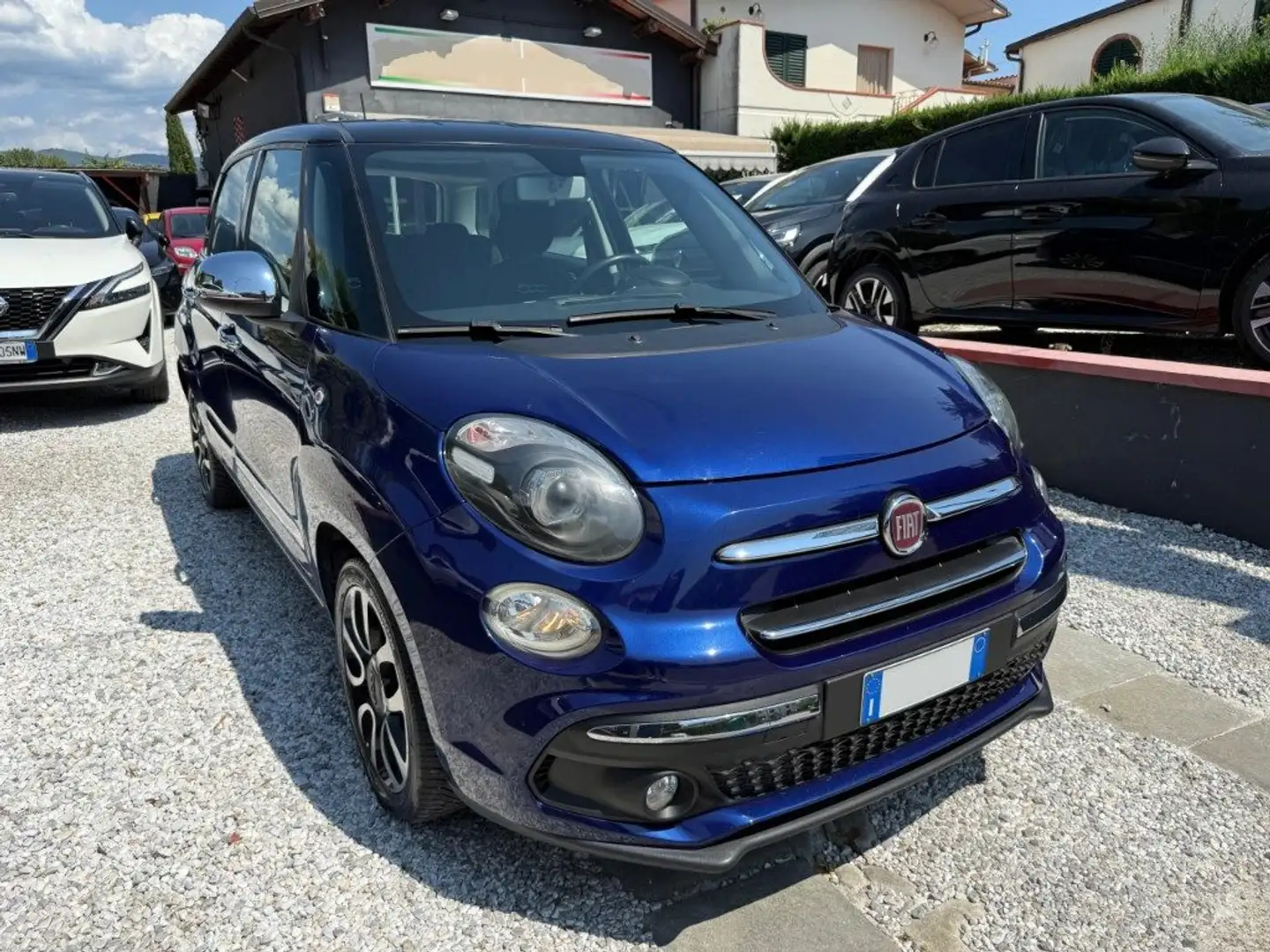 Fiat 500L 1400 MIRROR 95CV GPL CARPLAY FENDIN"17 ITALIA Bleu - 1