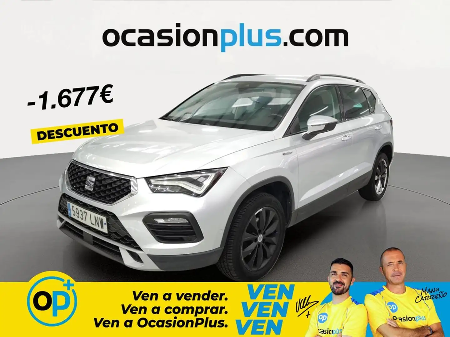 SEAT Ateca 1.5 EcoTSI S&S Style Go DSG Gris - 1