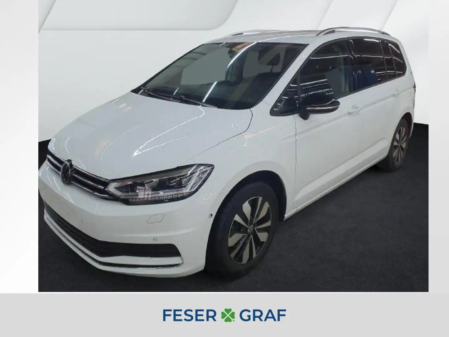 Volkswagen Touran Goal 2.0 TDI DSG Navi AHK LED 7-Sitzer Weiß - 1