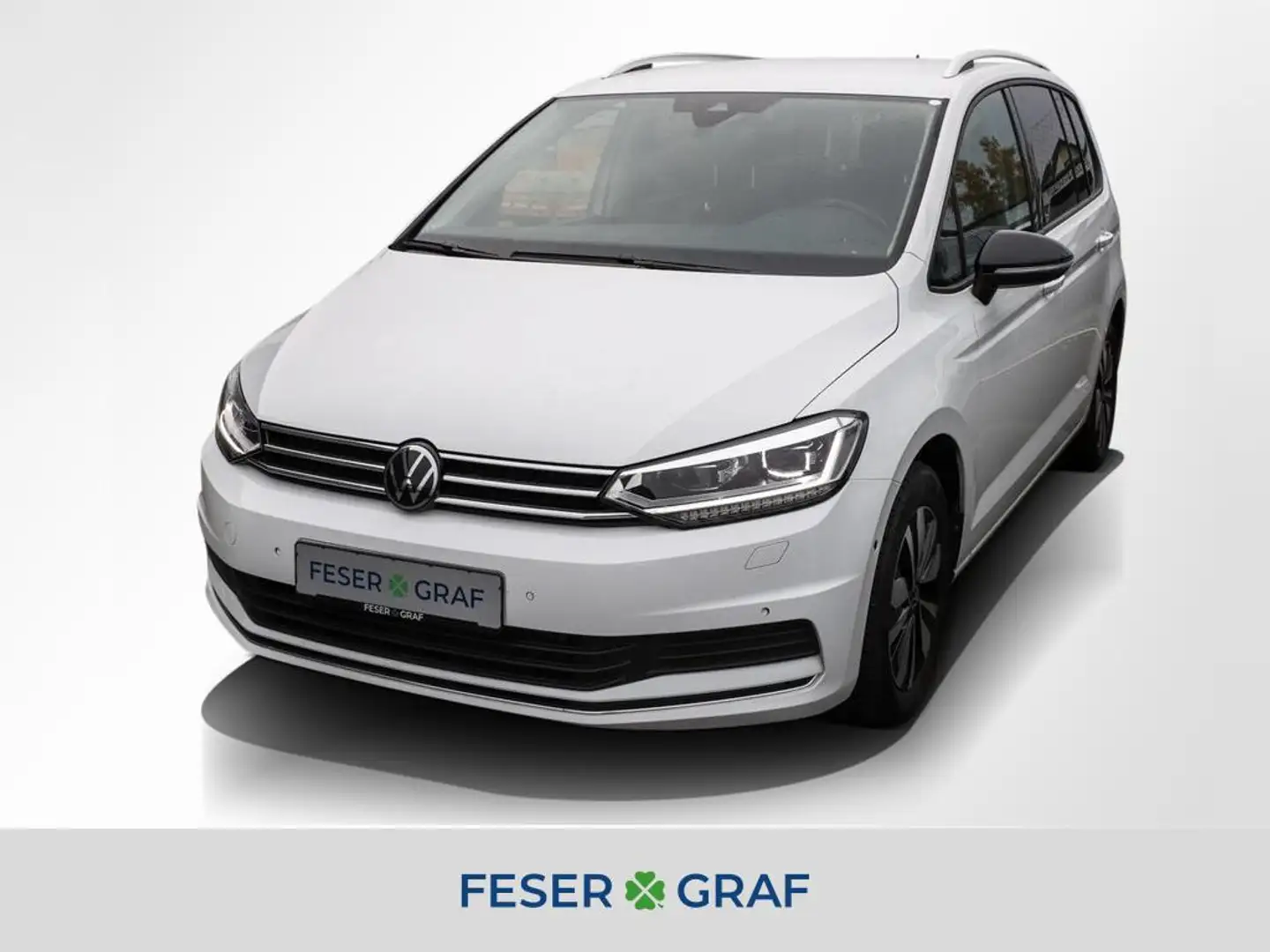 Volkswagen Touran Goal 2.0 TDI DSG Navi AHK LED 7-Sitzer Weiß - 1