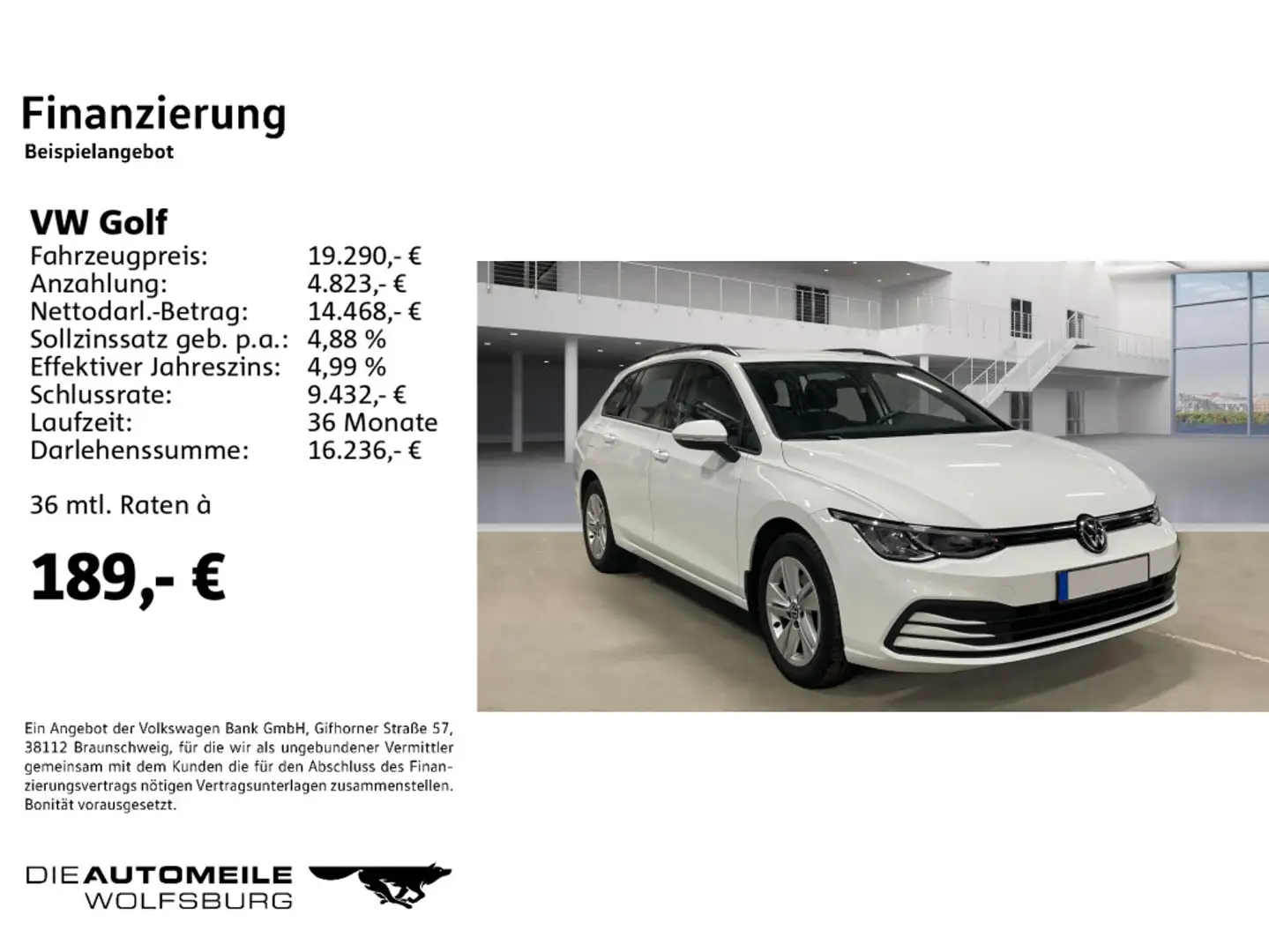 Volkswagen Golf 8 VIII Variant 1.5 TGI DSG Life SITZHZ/LED/ Weiß - 2