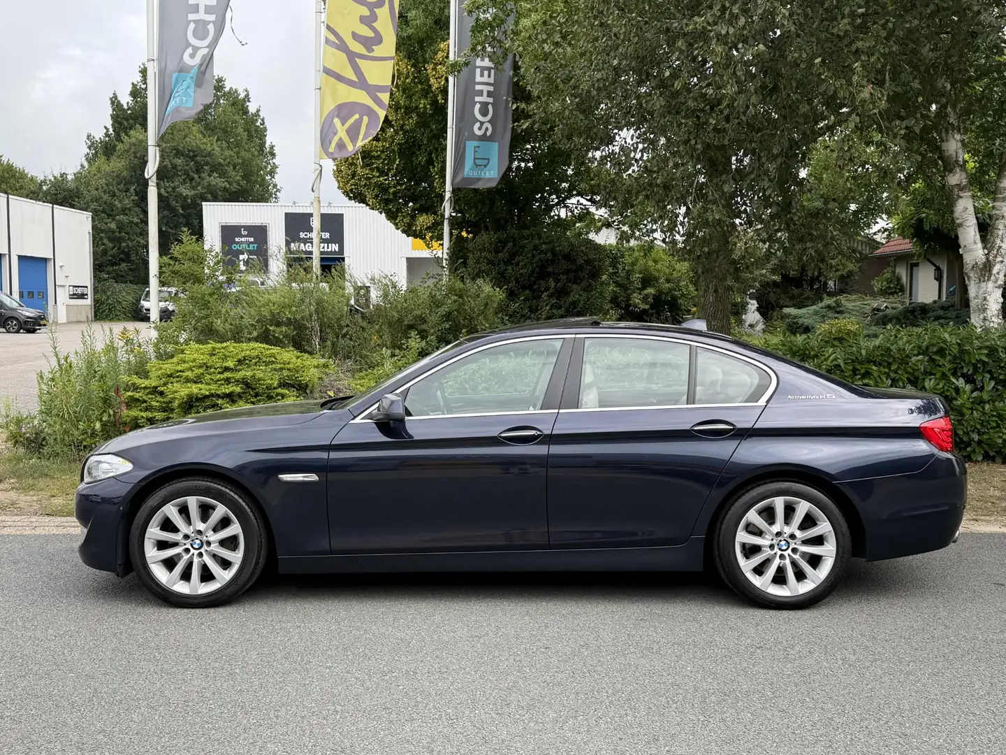BMW Active Hybrid 5 535i ActiveHybrid High Executive 340PK Schuifdak•L Bleu - 2