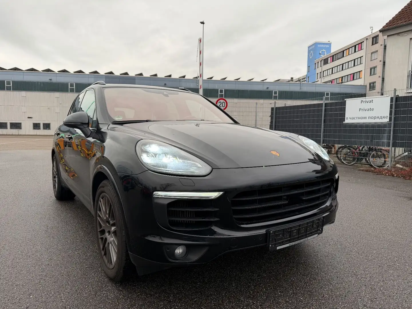 Porsche Cayenne Diesel Platinum Edition Noir - 1