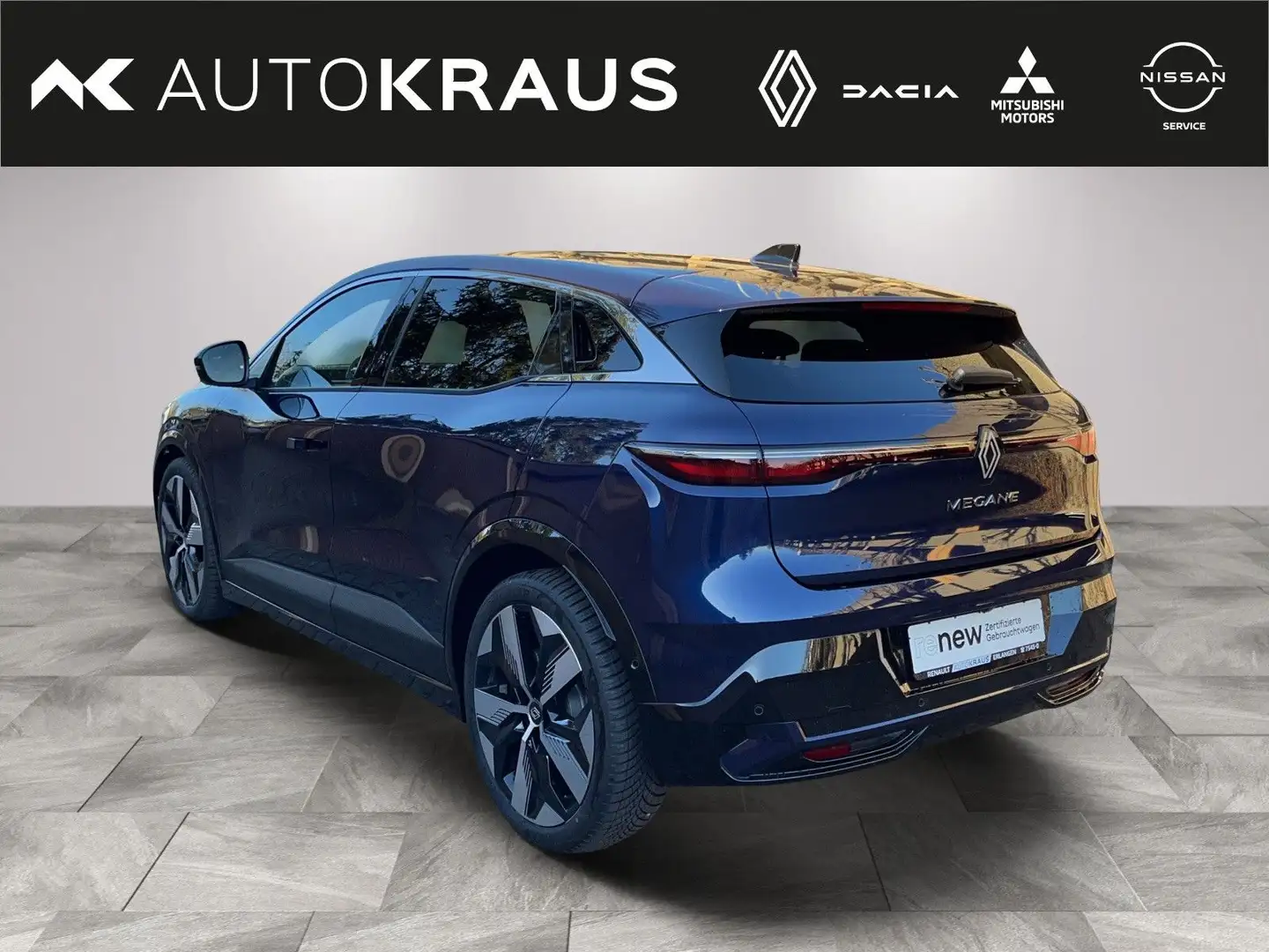 Renault Megane E-Tech Techno EV40 130hp,360°-3D KAMERA Bleu - 2