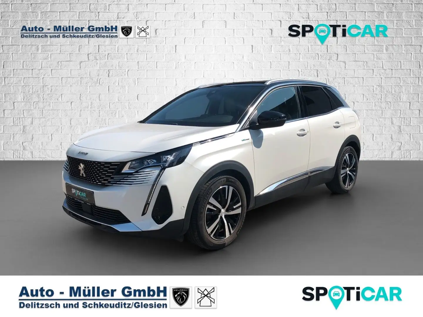 Peugeot 3008 Plug-In Hybrid 225 GT EAT8/Navigation/LED Weiß - 1