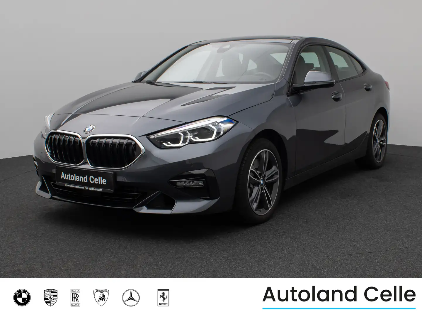 BMW 220 xD Sport Line HUD DAB Panorama Gris - 1