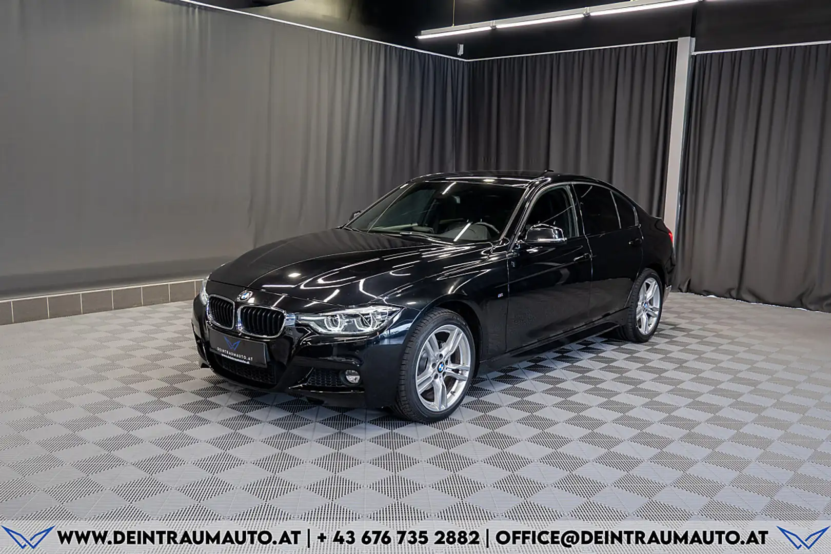 BMW 320 d xDrive M Sport*R-KAMERA*SHZ*NAVI* Schwarz - 1