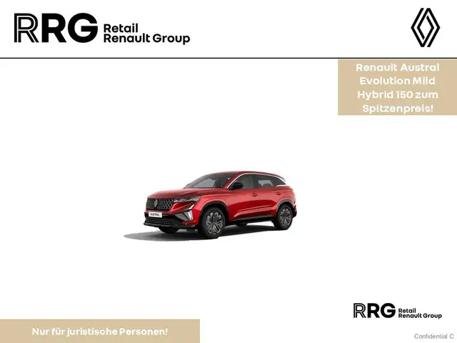 Renault Austral Evolution Mild Hybrid 150 nur Juristische Personen