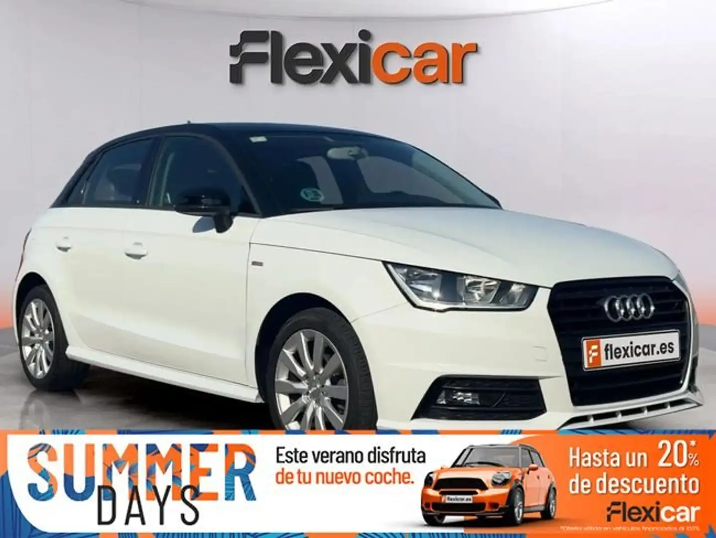 Audi A1 Attraction+1.0+TFSI+70kW+Sportback Blanco - 1