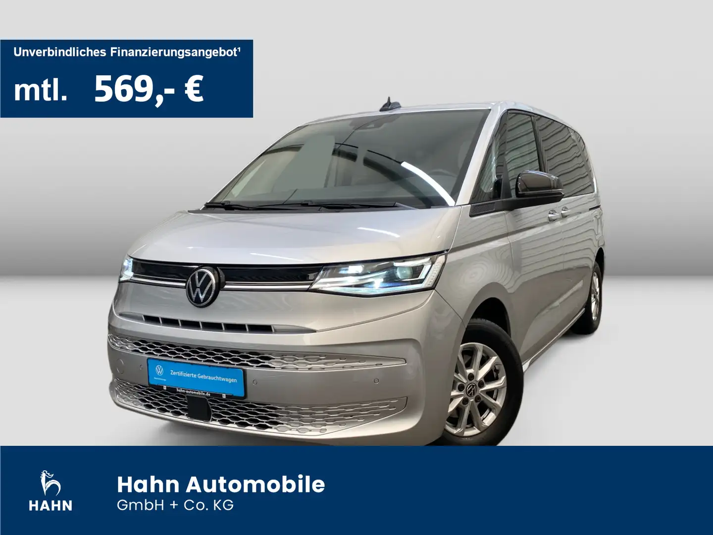 Volkswagen T7 Multivan 2.0 TDI DSG Life Navi Pano LED PDC Silber - 1