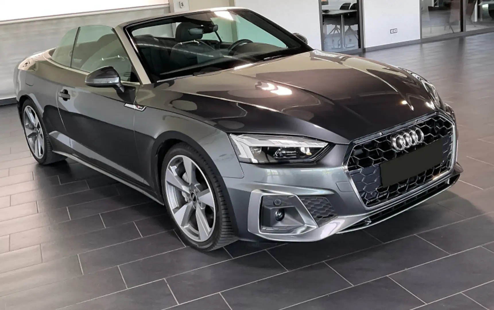 Audi A5 Cabrio 40 TDI S tronic S line edition Grigio - 2