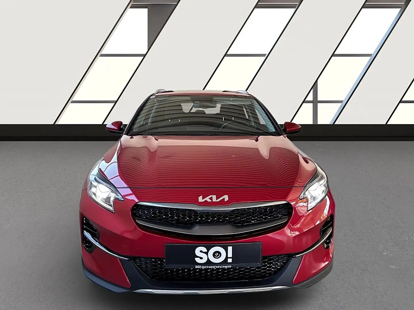 Kia XCeed Xceed 1,0 TGDI GPF Silber Rot - 2