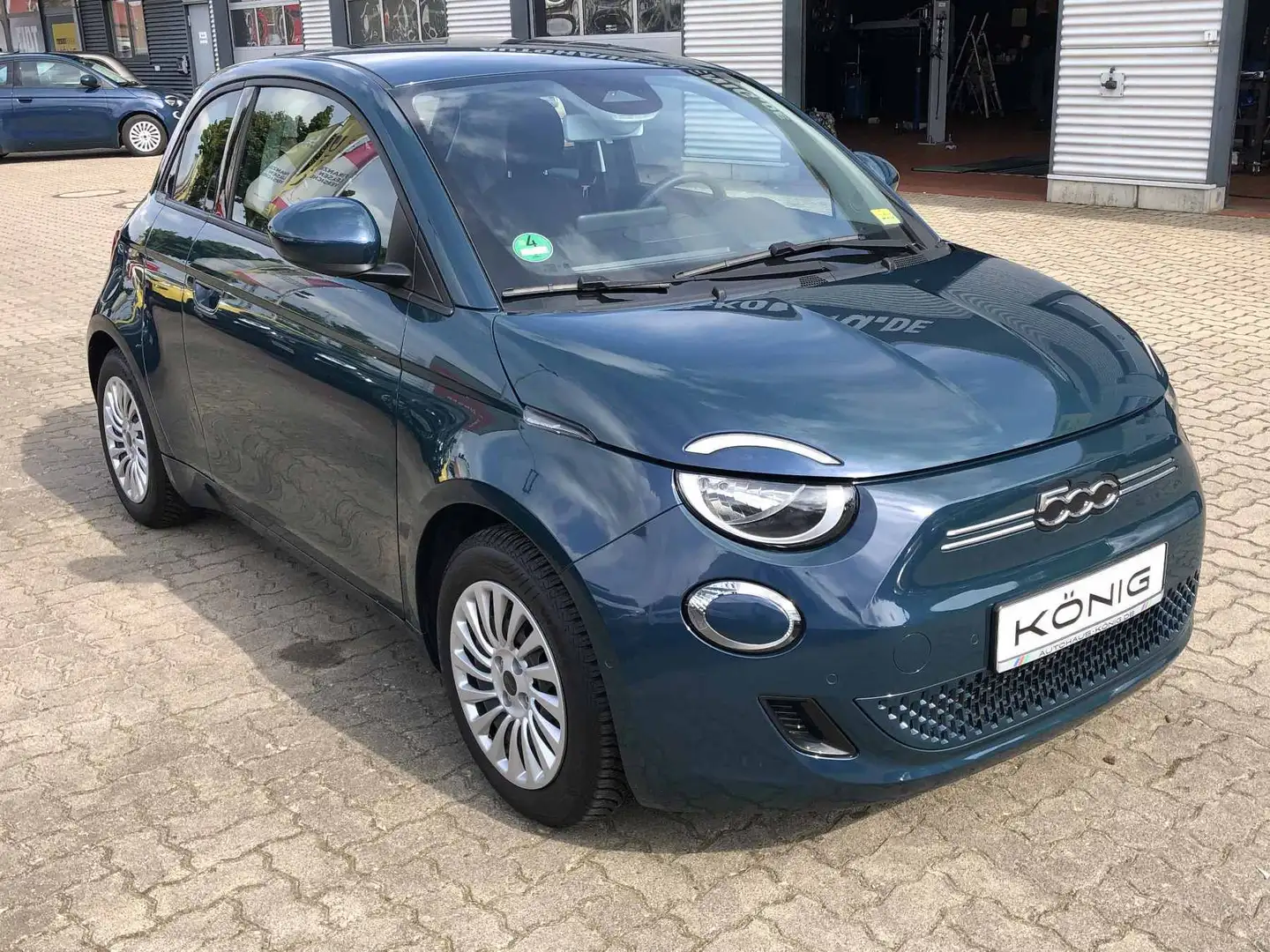 Fiat 500e 3+1 42 kWh Klimaautomatik PDC Kamera Grün - 2