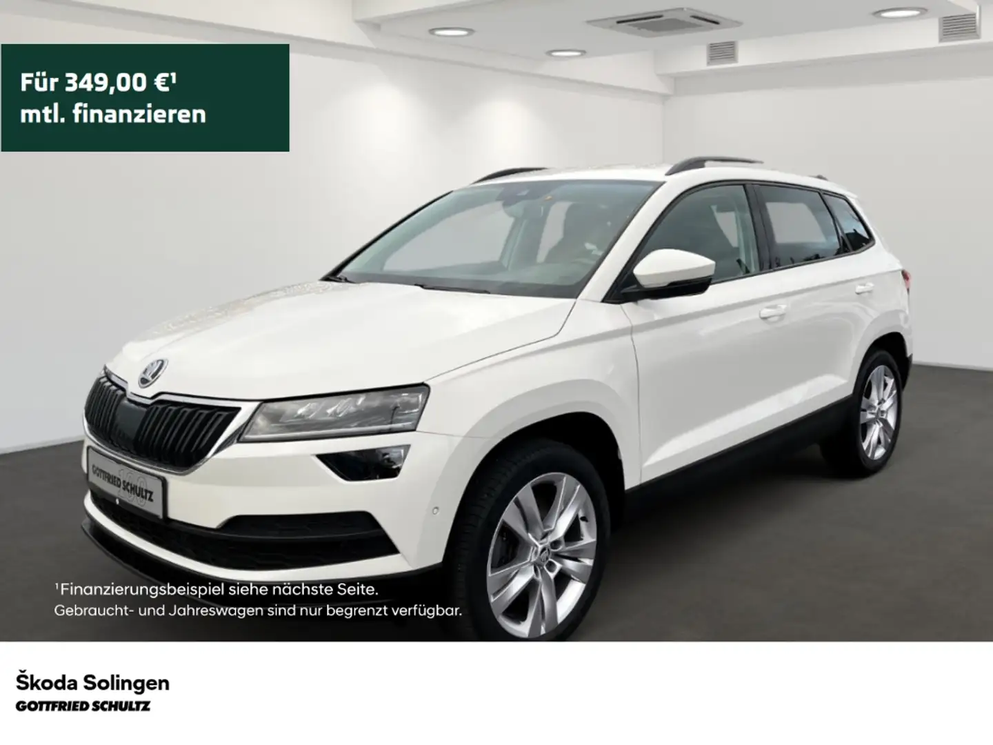 Skoda Karoq 1.0 TSI Style DSG   Kamera   SHZ   Keyless   ACC Weiß - 1