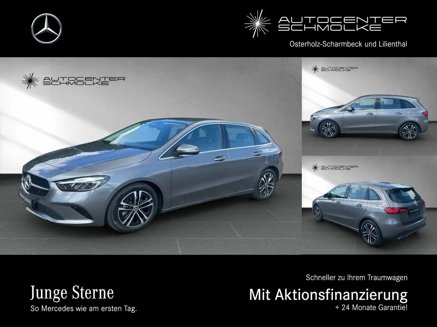 Mercedes-Benz B 200 B 200 PROGRESSIVE ADVANCED*AHK*SMARTPHONE INTEGR Gris - 1