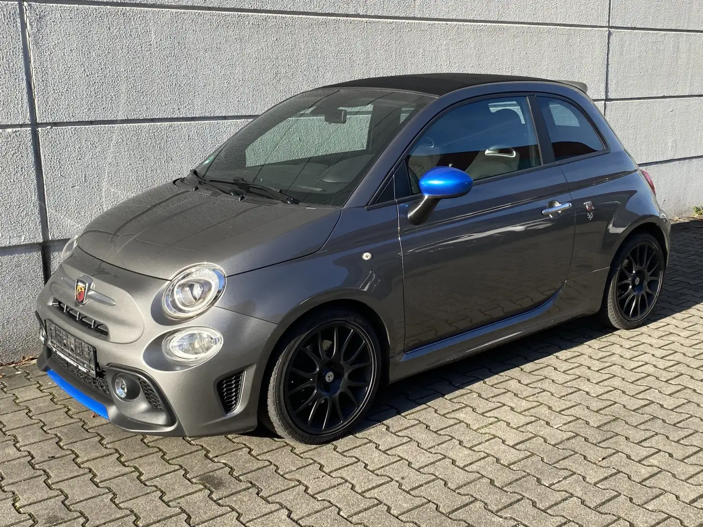 Abarth 595C Cabrio F595 Alu17 Record Monza Auspuff 4-Fl CarPla Grau - 2