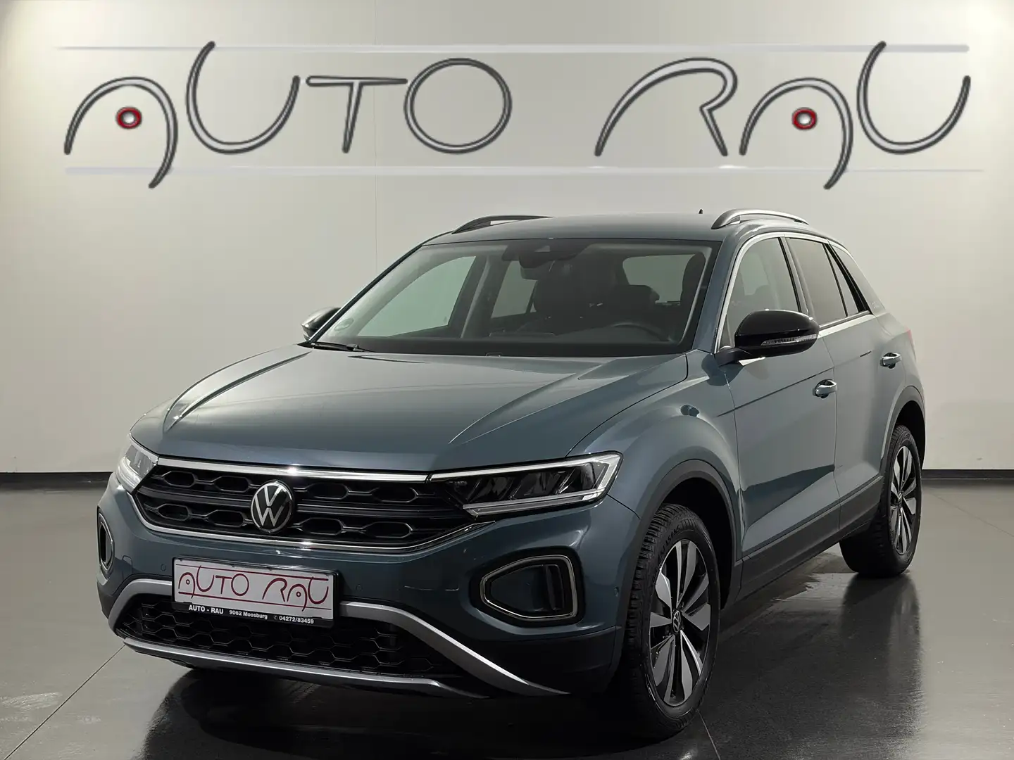 Volkswagen T-Roc 1.0 TSI Goal *LED*ACC*NAVI*PDC* Blau - 1