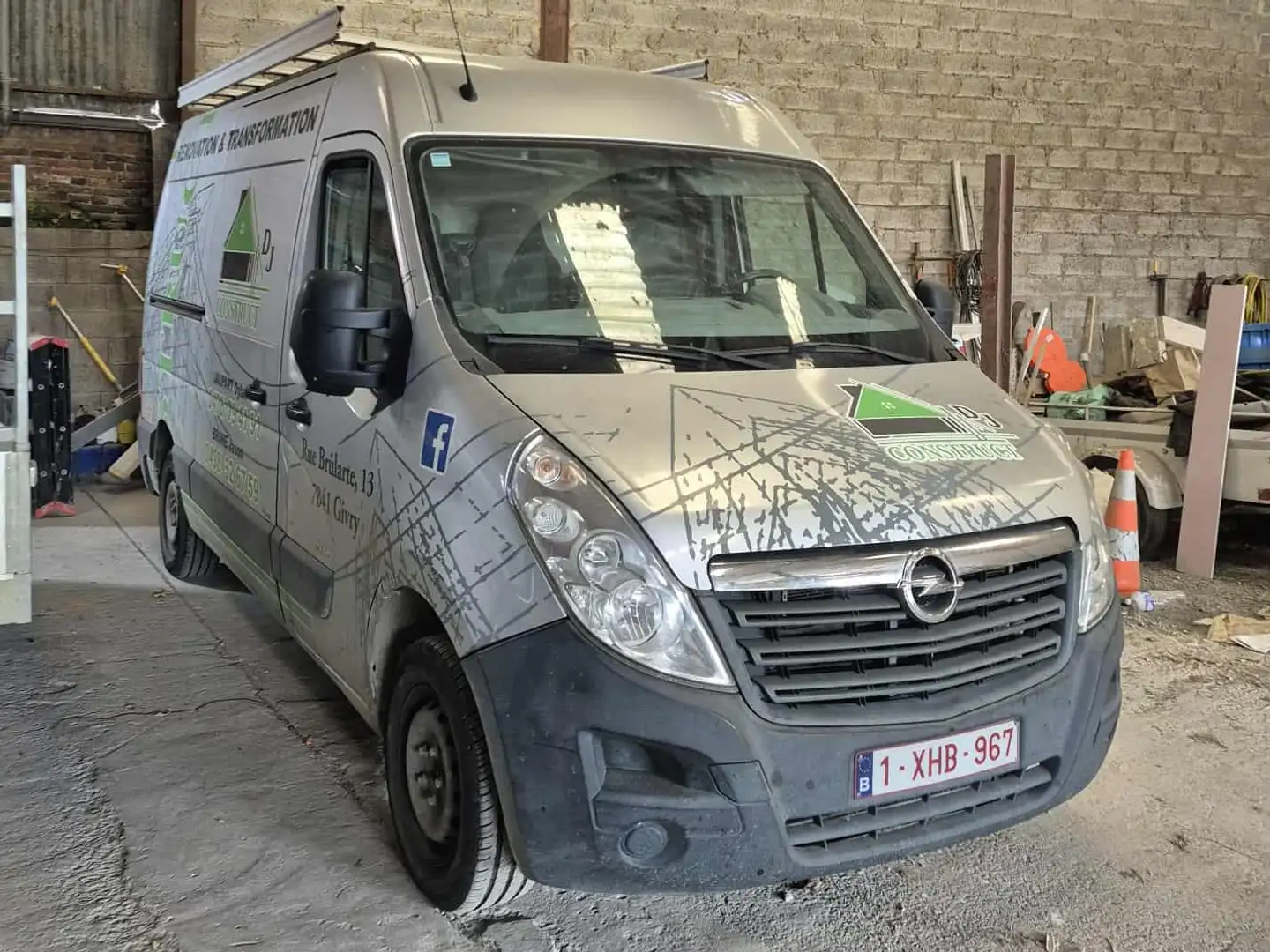 Opel Movano 2.3 CDTi L2H2 (E5) DPF Gris - 1